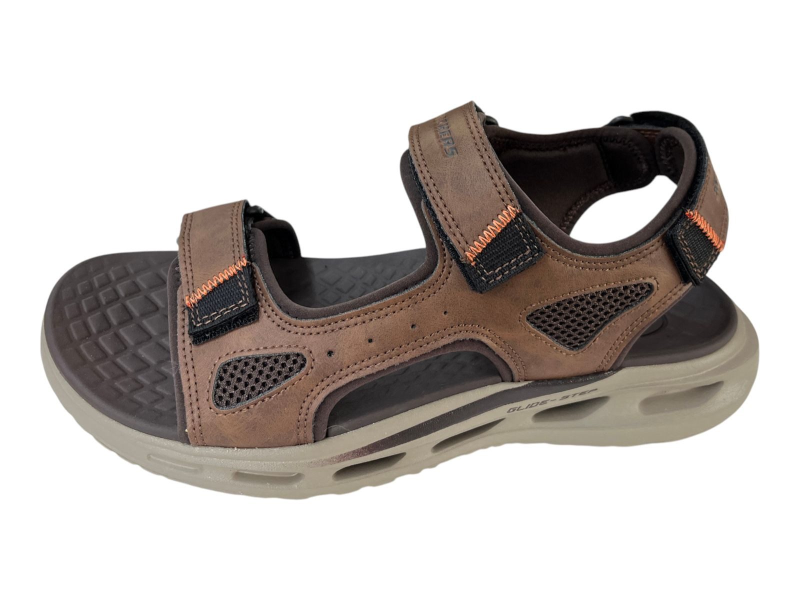 Skechers Skechers Herren Sandale ORVAN SD-GAMBLE 211371/BRN brown Sandale