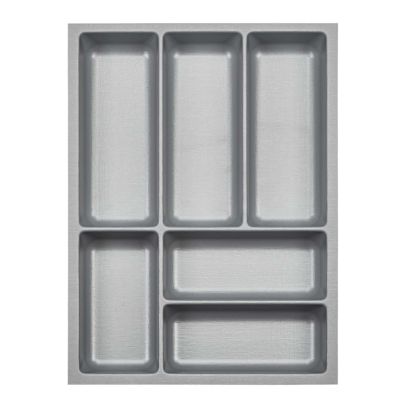 SO-TECH® Besteckeinsatz Orga-Box 3 silbergrau Leinwandstil günstig online kaufen
