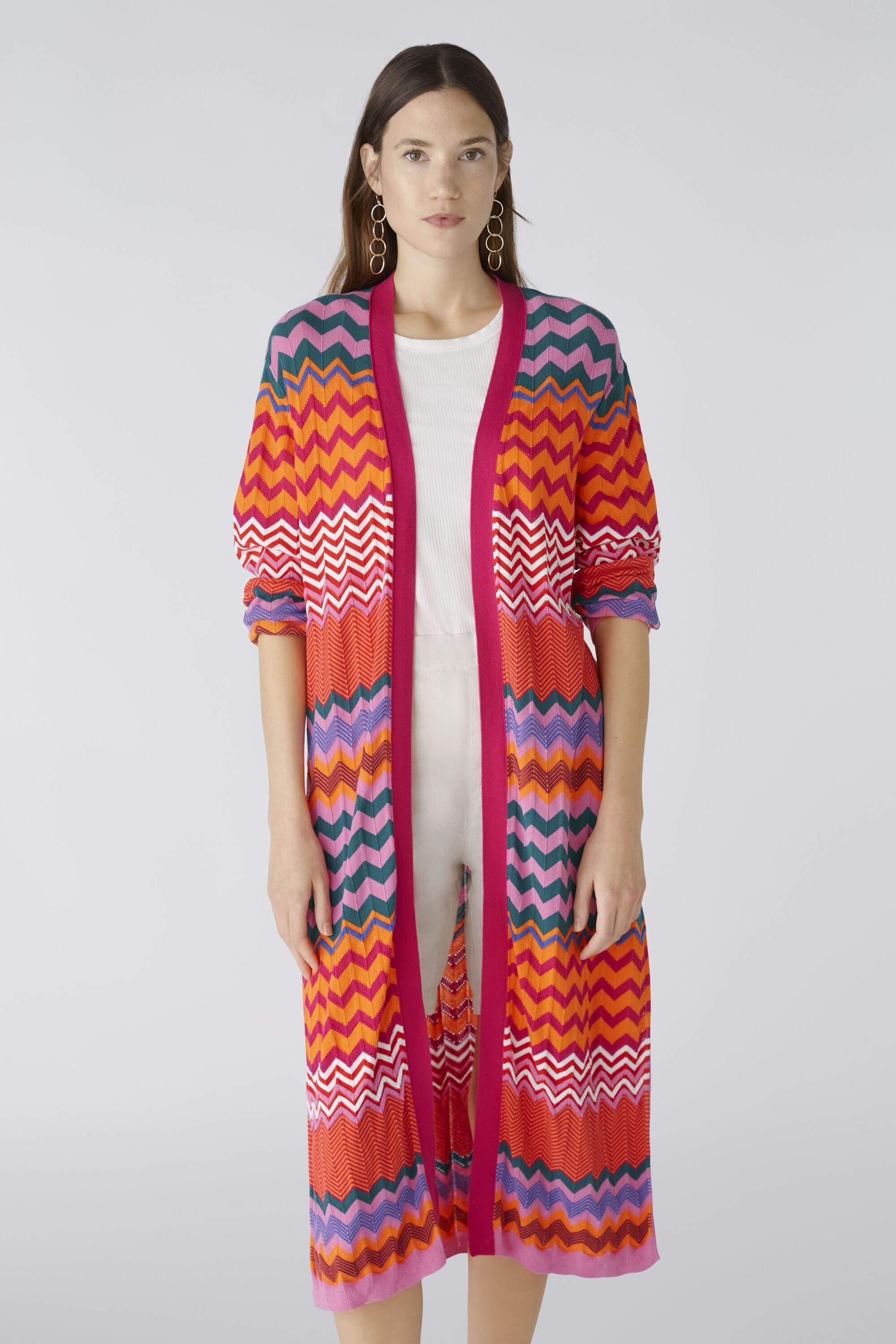 Oui Strickmantel Strickmantel 100% Baumwolle günstig online kaufen