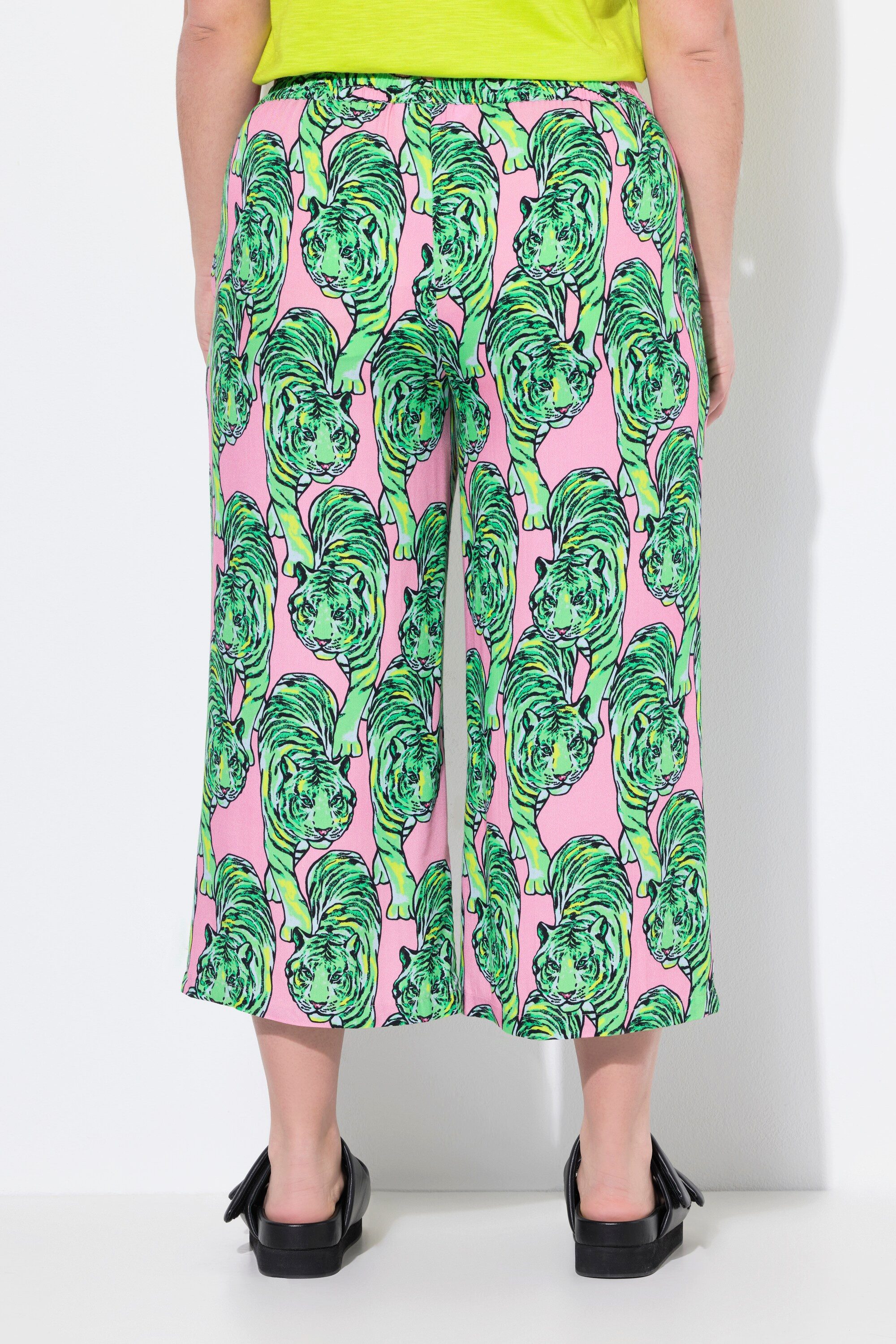 Angel of Style Schlupfhose Hose weites Bein Leoparden-Muster