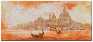 Gemälde YS-Art Acryl Gemälde "Venedig" 131