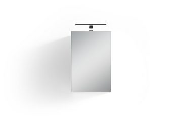 Homexperts Spiegelschrank SALSA * Spanplatte Weiß, B40xH60xT20cm