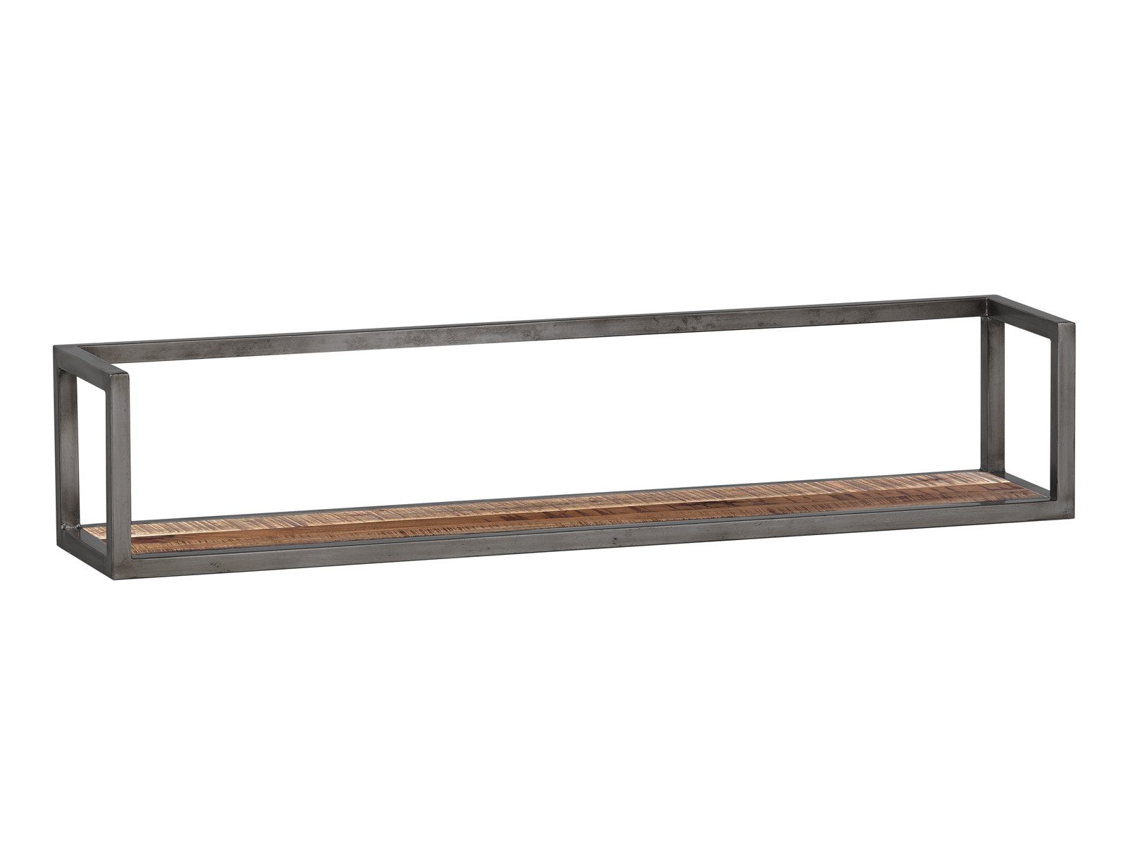 massivum Wandregal York Wandboard Akazie Metall