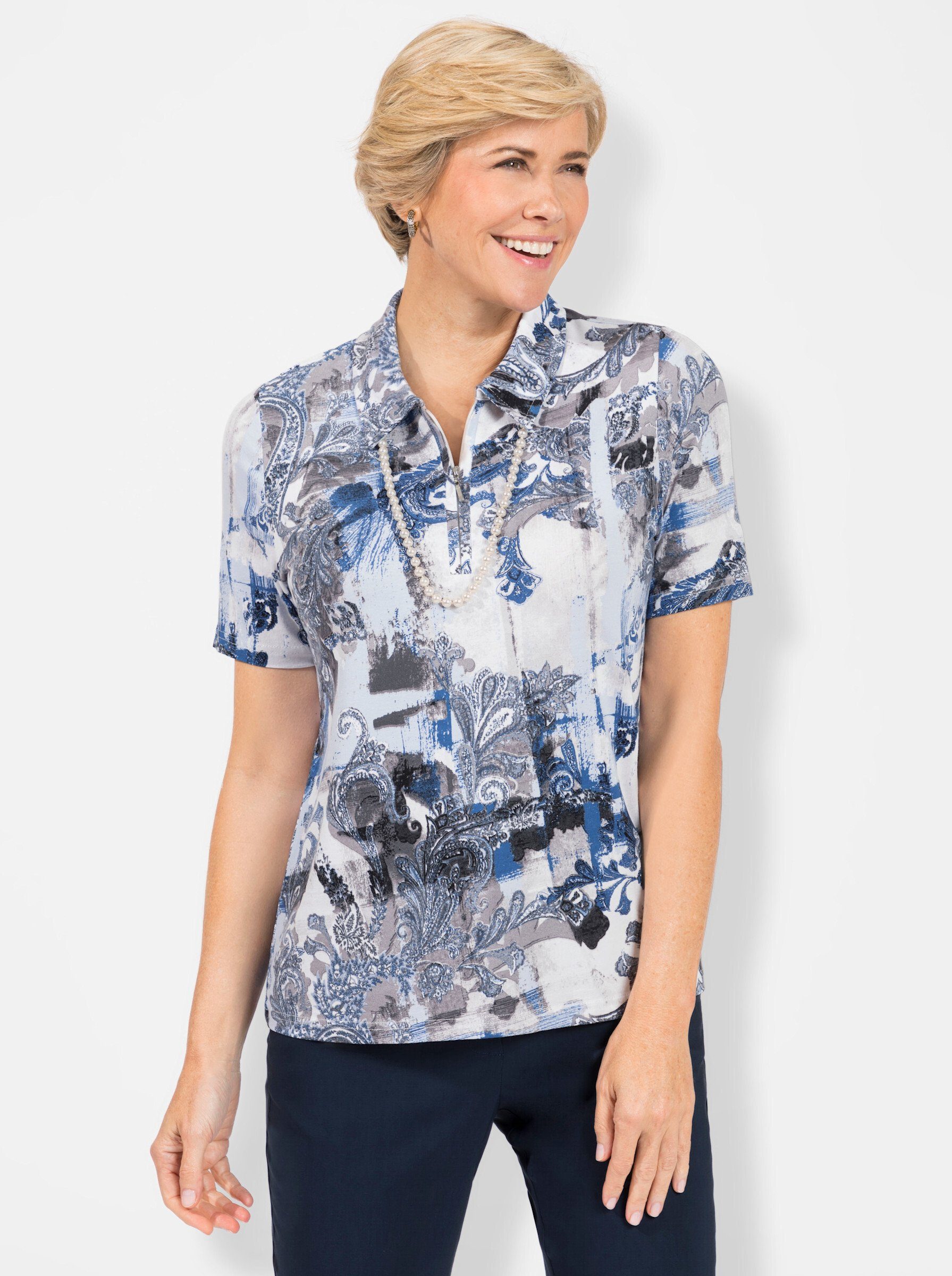 Casual Looks Poloshirt "Shirt", (1 tlg.) günstig online kaufen