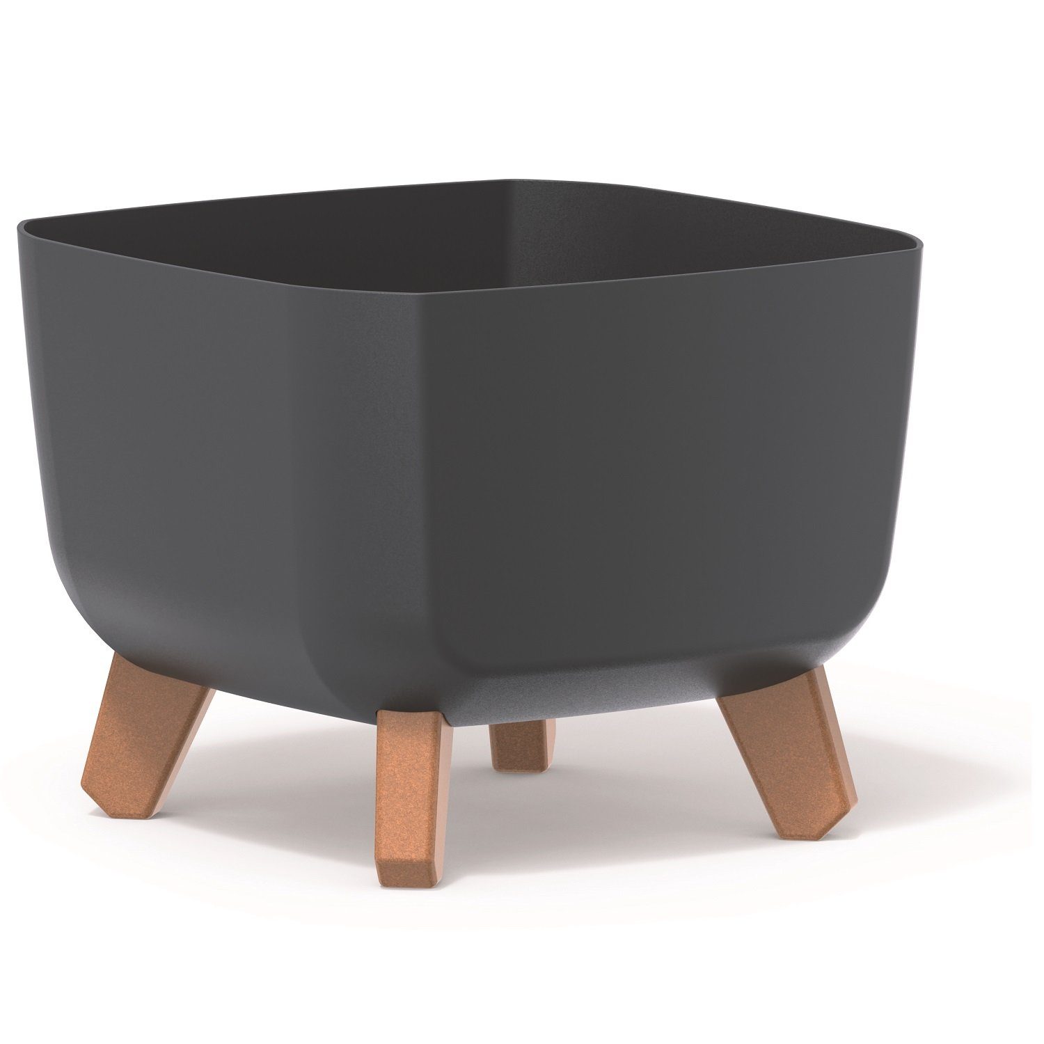 Prosperplast Blumentopf Gracia Square, Blumentopf mit abnehmbaren Beinen in günstig online kaufen