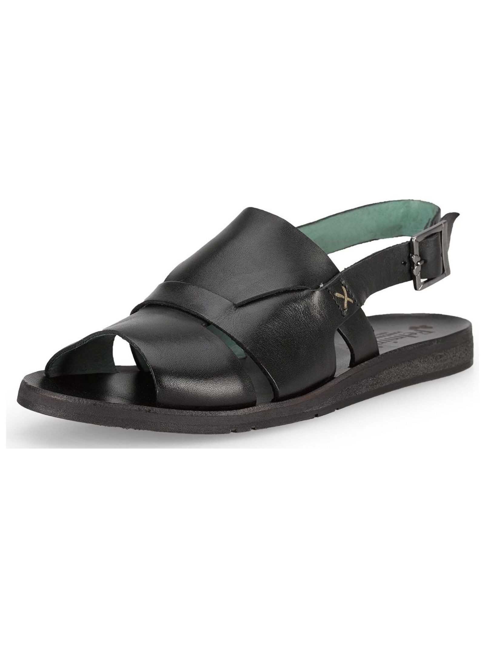 Felmini Wide Fit Sandalen Leder . Riemchensandalette