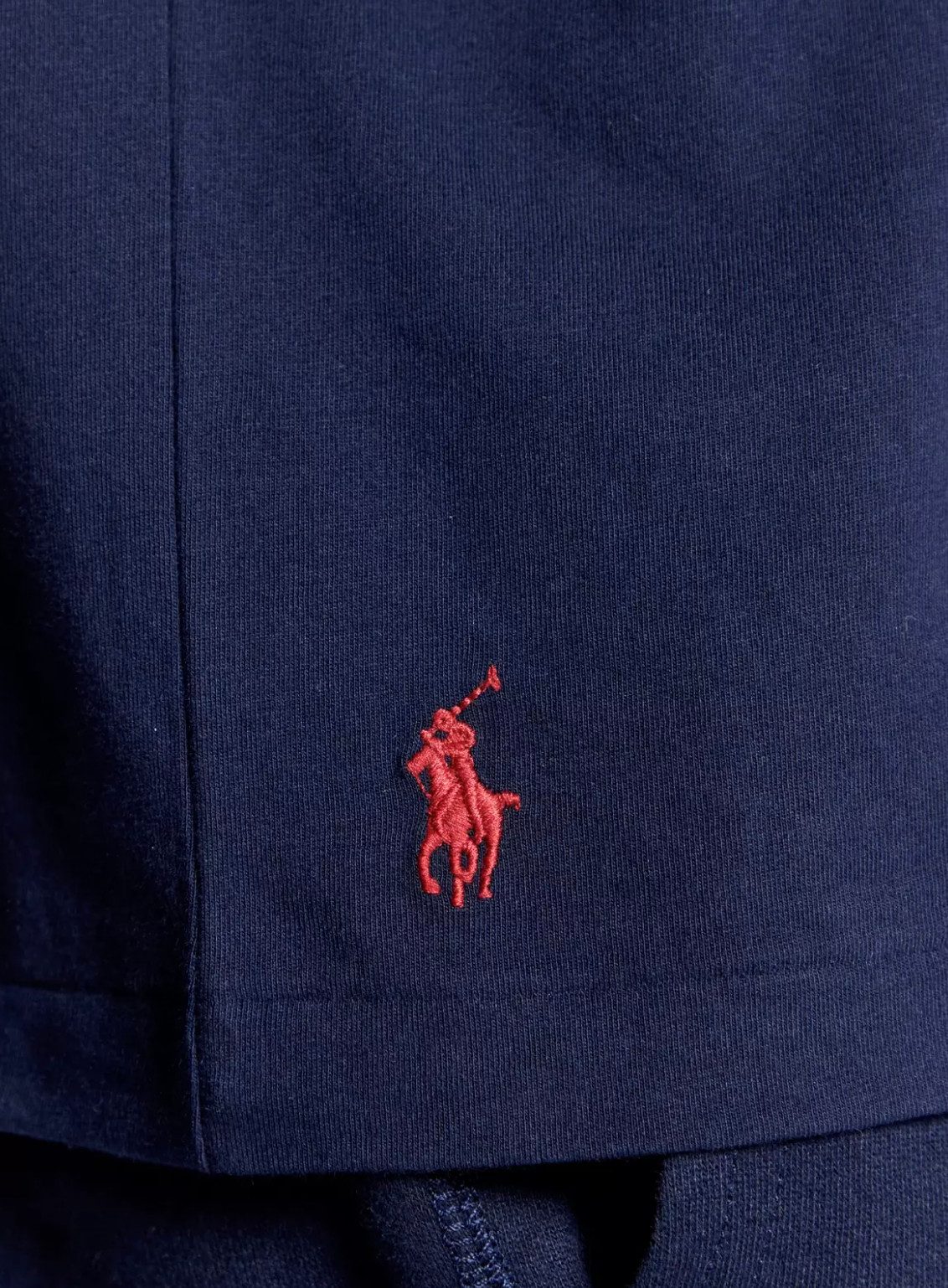 Polo Ralph Lauren T-Shirt 90s Big Logo Retro Classic Fit 90s Großer Collegiate-Logo-Aufdruck auf der Brust