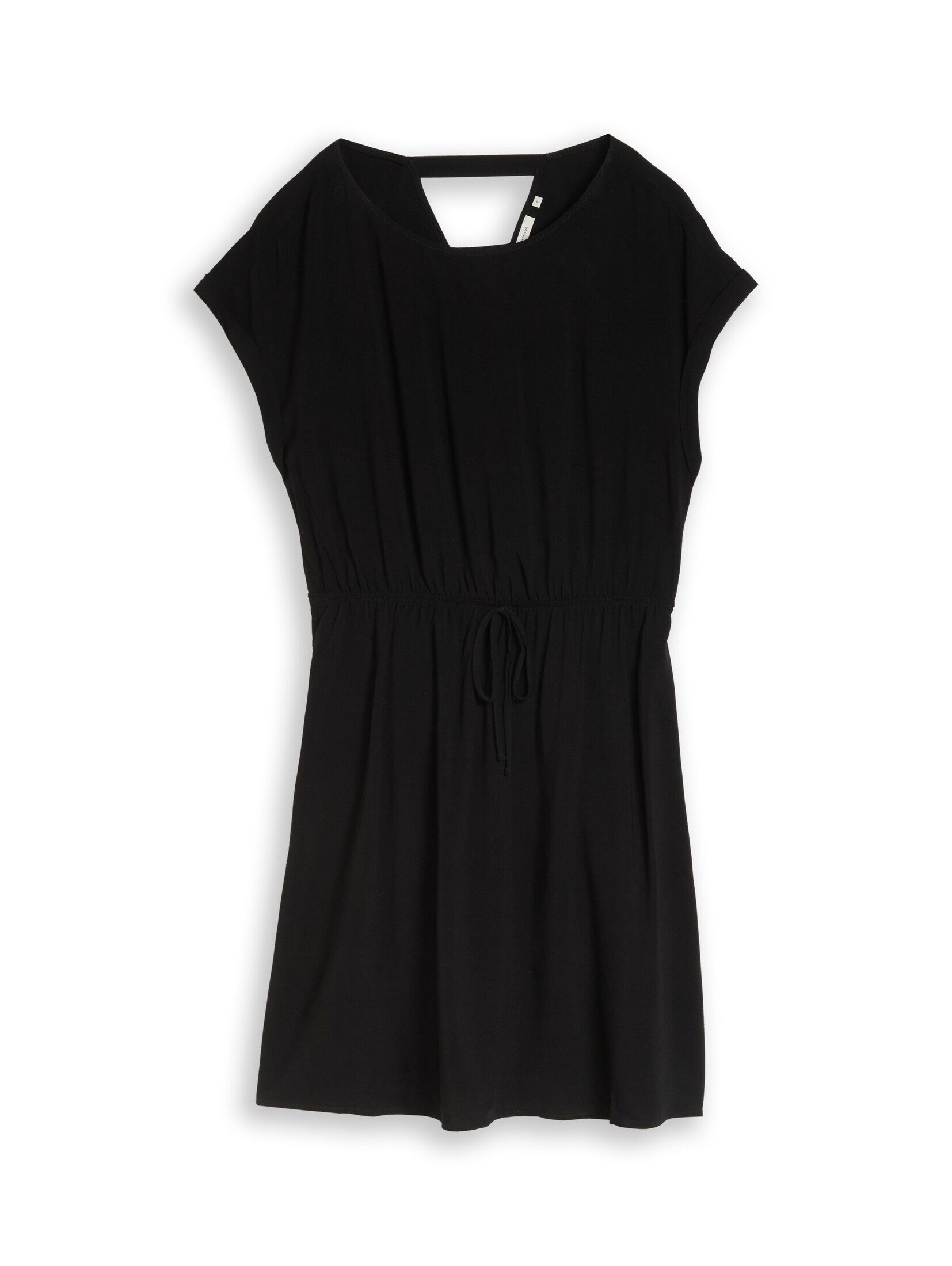 TOM TAILOR Denim Sommerkleid Kleider & Jumpsuits Mini-Kleid mit Schleifen-Detail