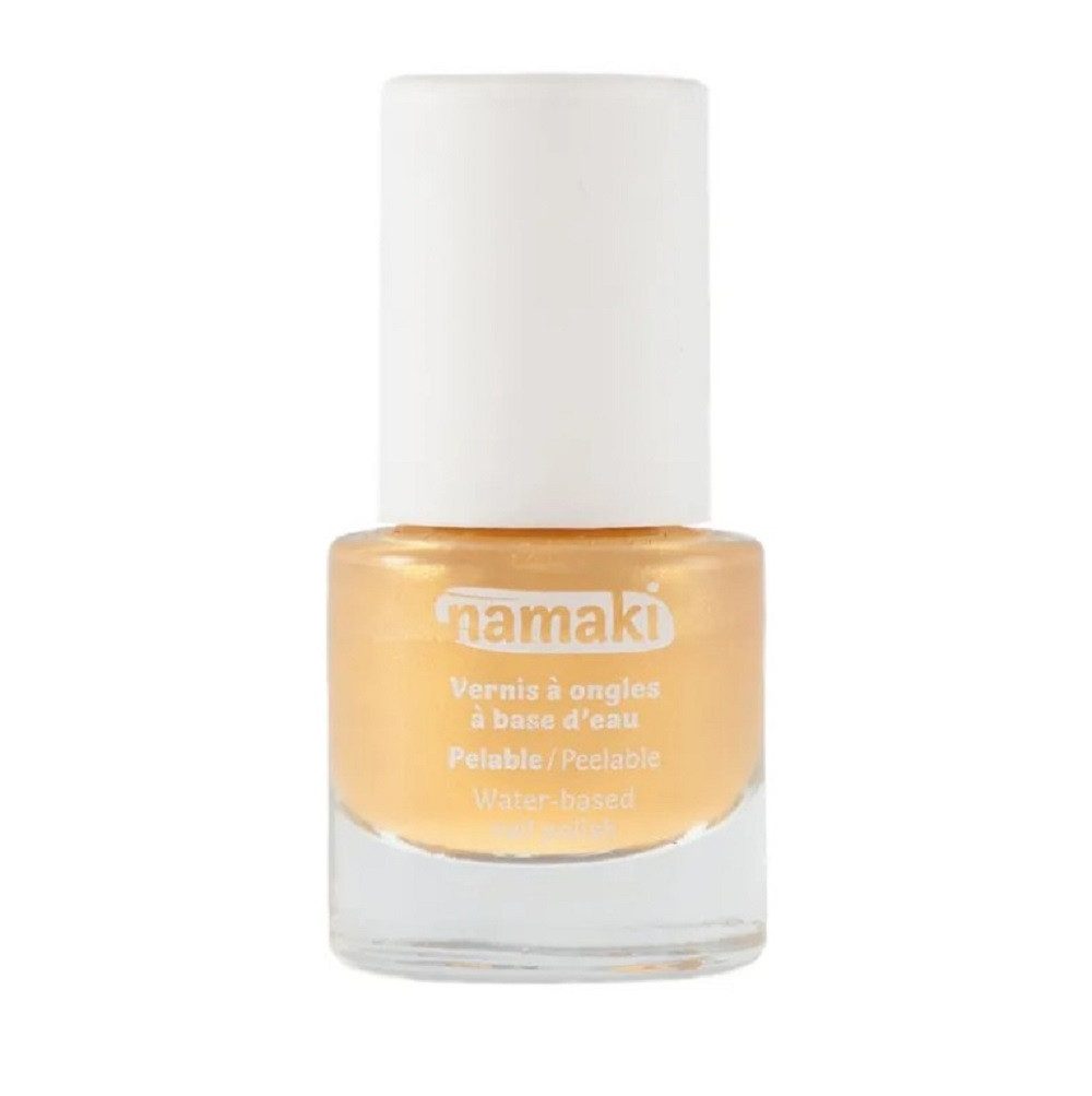 Namaki Nagellack namaki Wasserbasierter Nagellack Nr.21 Gold 7,5 ml, Cosmos Organic