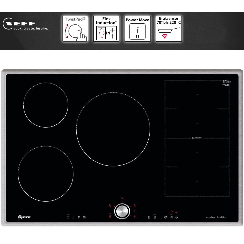NEFF Flex-Induktions-Kochfeld T58BT21N0K