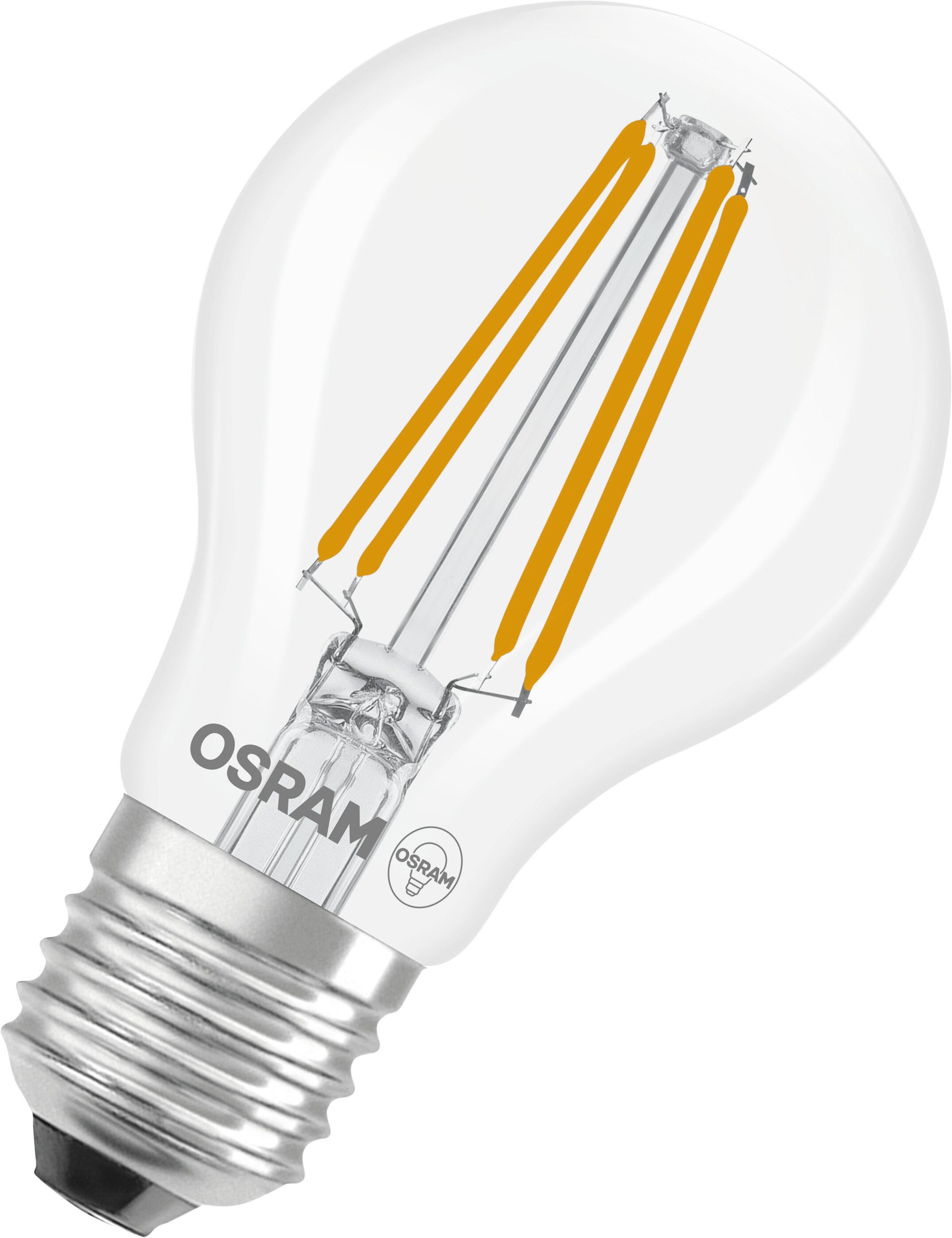 Osram LED-Leuchtmittel LED-Lampe Star Kolbenform A60, E27, 2 St., Warmweiß