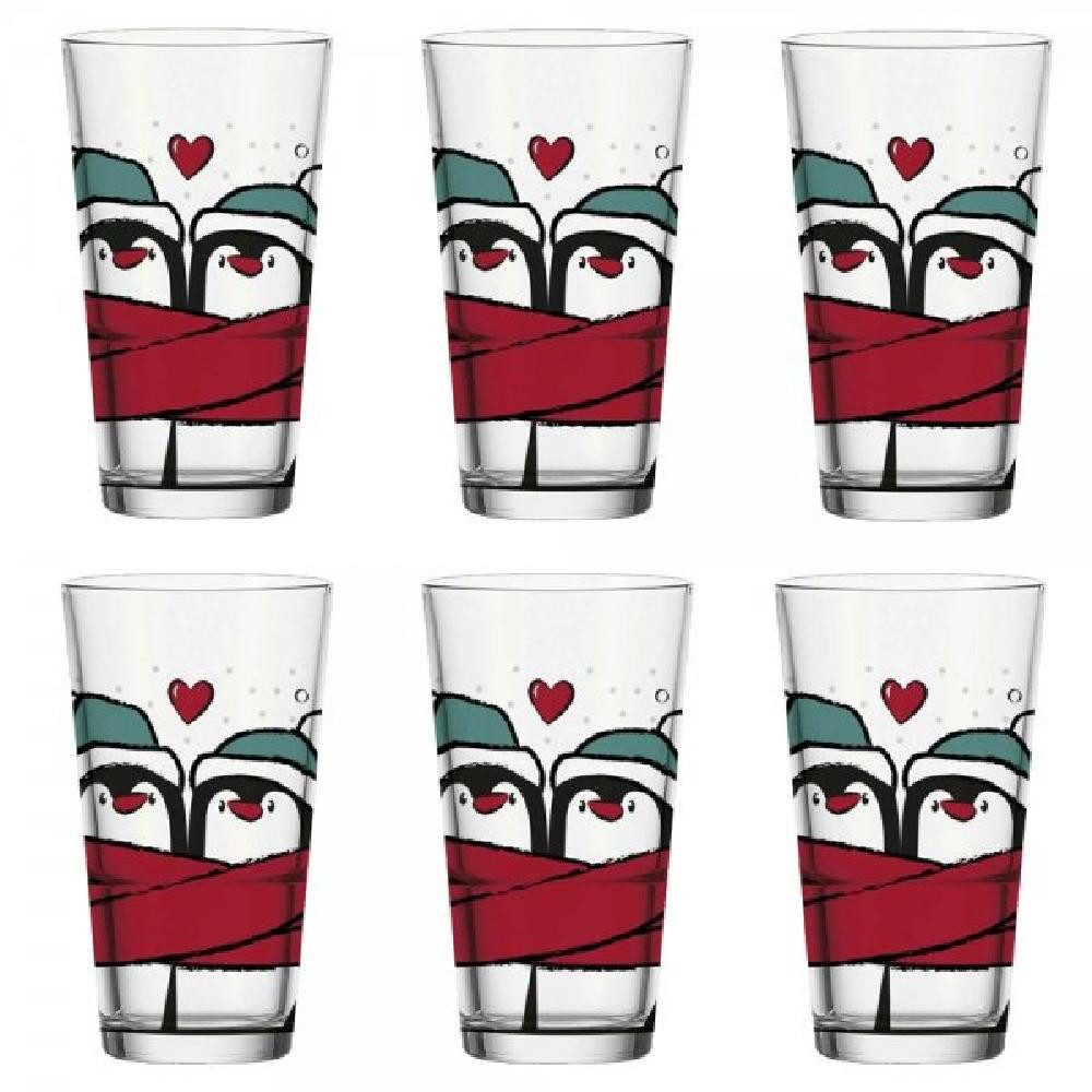 LEONARDO Geschirr Leonardo Trinkglas Becher Pinguine günstig online kaufen