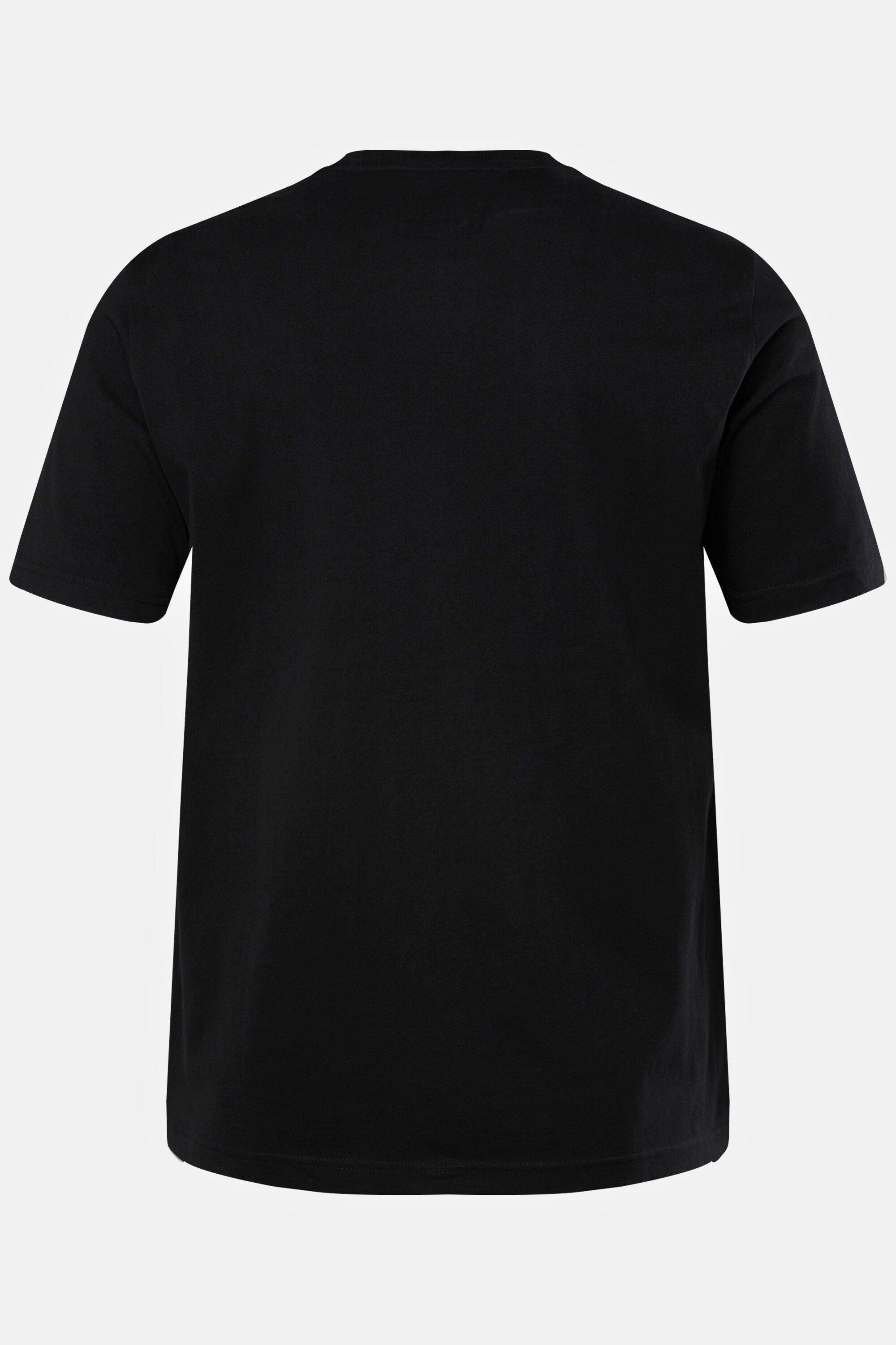 STHUGE T-Shirt STHUGE Halbarm Badges XL 8 bis T-Shirt Rundhals