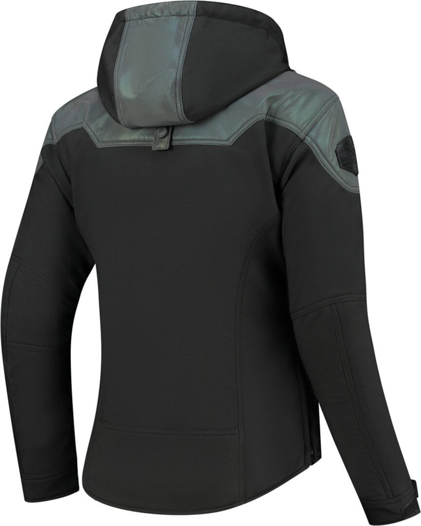 Rusty Stitches Motorradjacke Ann Damen Motorrad Textiljacke herausnehmbares