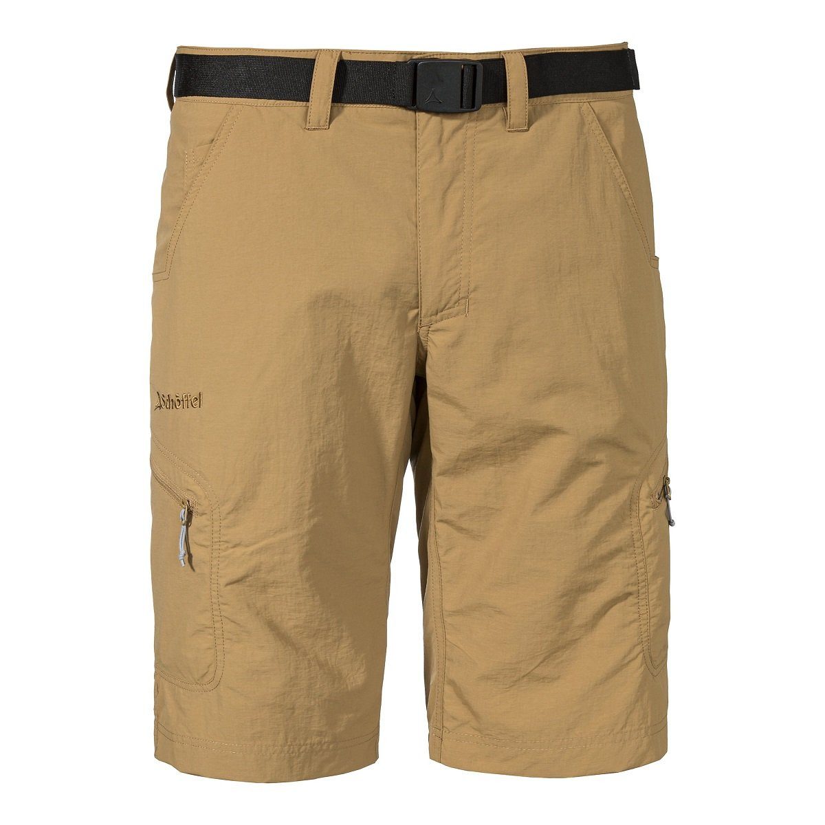 Schöffel Trekkinghose Reise-Wanderhose Silvaplana2 kurz (UV-Schutz) braun Herren