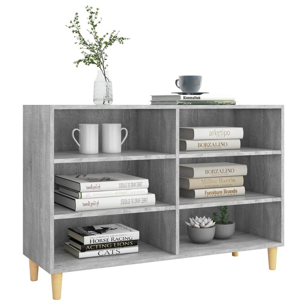 vidaXL Schranksystem Sideboard Grau Sonoma 103,5x35x70 cm Holzwerkstoff (1-St)
