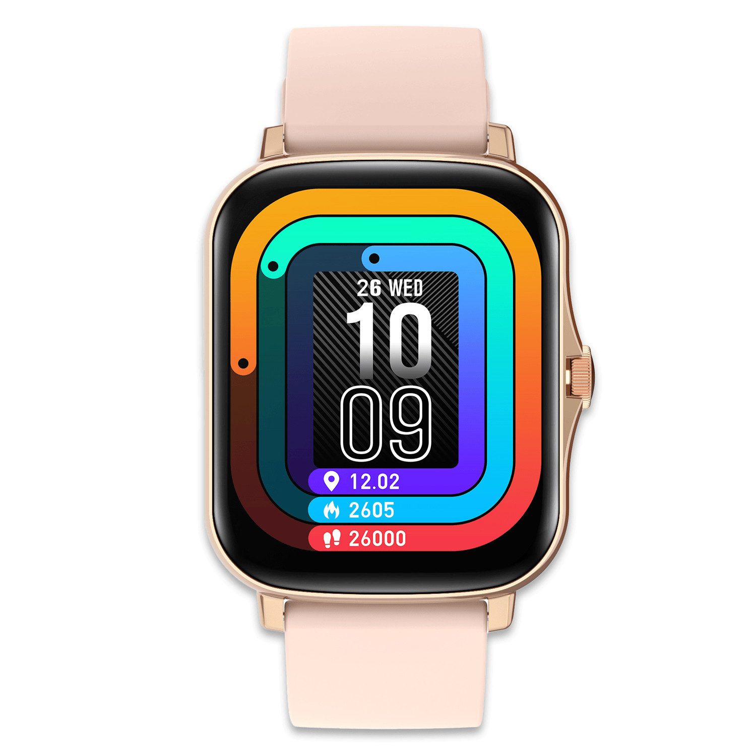 fontastic Talis Smart Watch mit Blutdruckmessung, Schlaftracker & App Smartwatch (1,69 Zoll)