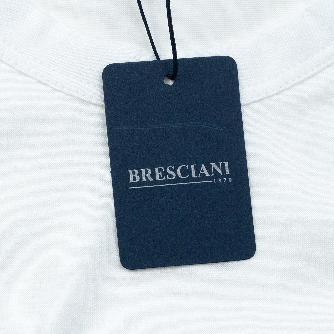 Underwear Bresciani Baumwolle, Italy aus in Weiss T-Shirt Made