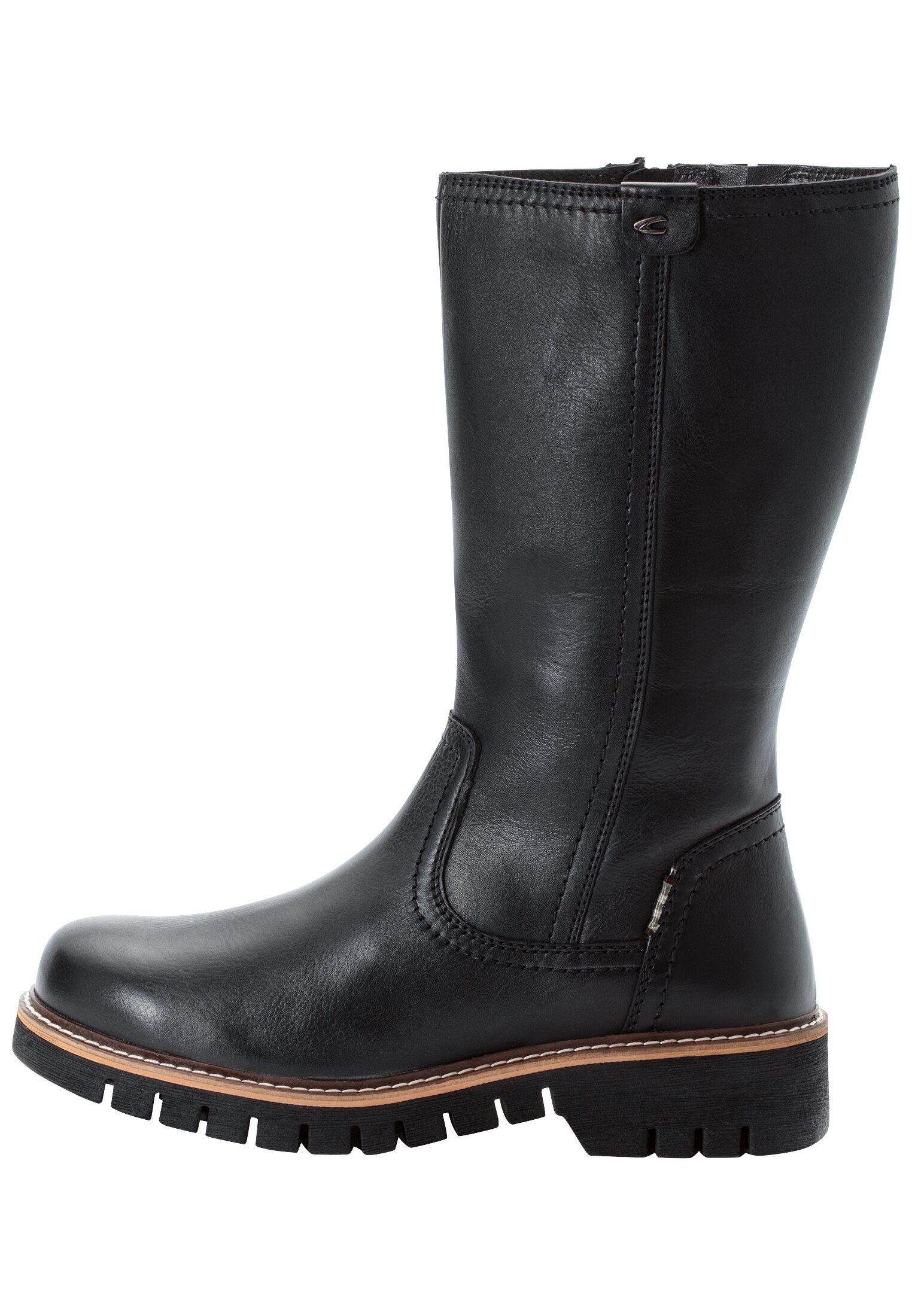 camel active mit Reißverschluss Schlupfstiefel