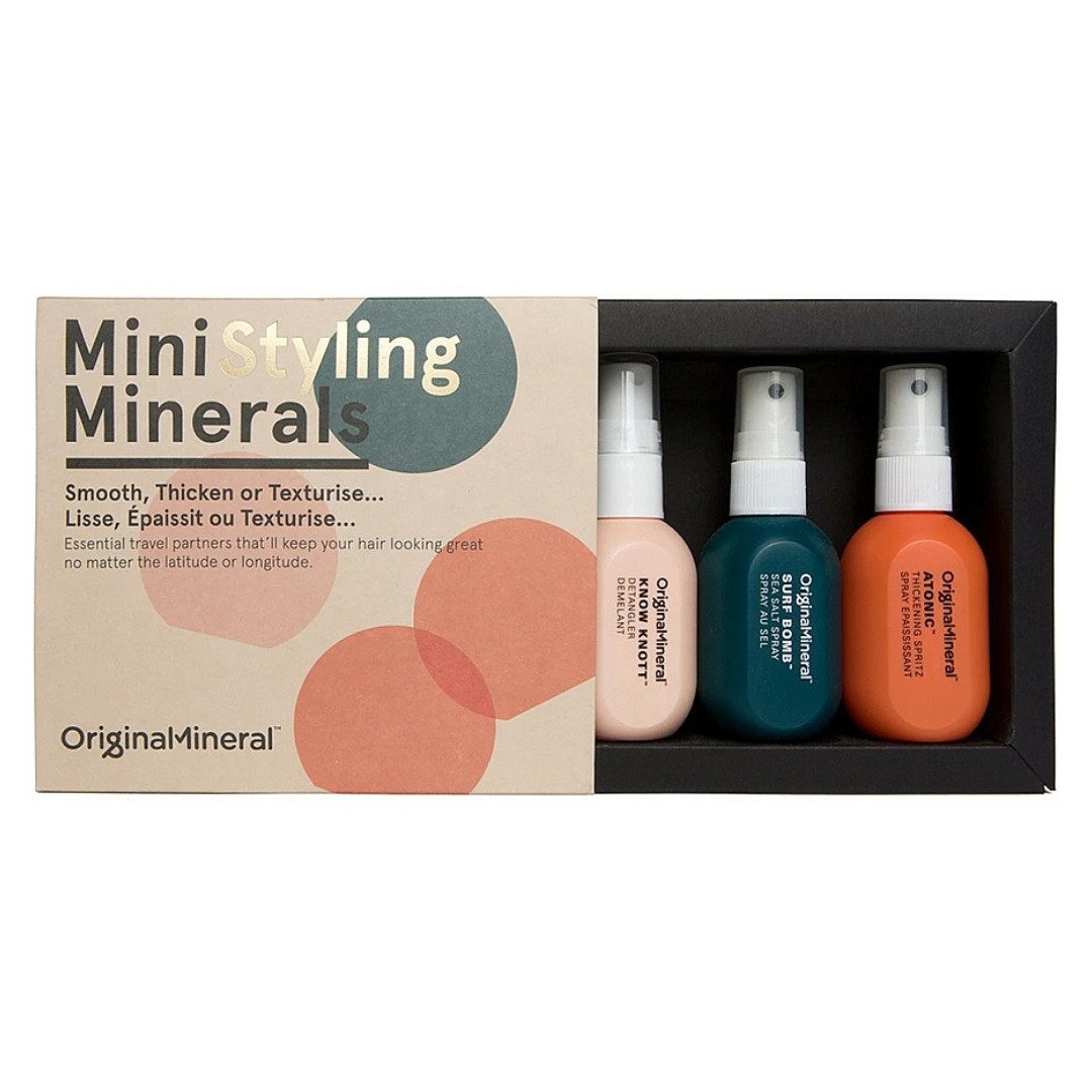 O&M Haarstyling-Liquid Mini Styling Minerals Set, 3-tlg.