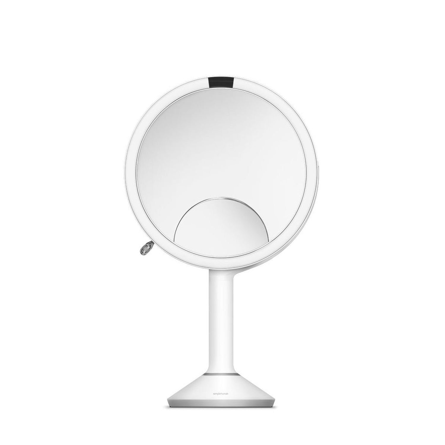 simplehuman LED-Lichtspiegel Sensorspiegel trio Weiß 20 cm günstig online kaufen