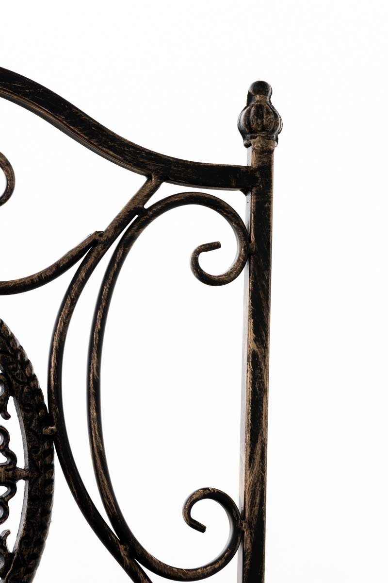 Sibell, bronze CLP mit Gartenstuhl edlen Verzierungen