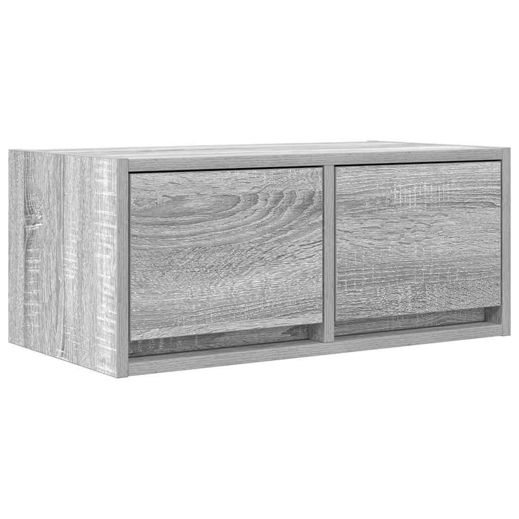 vidaXL TV-Schrank TV-Schrank Grau Sonoma 60x31x25,5 cm Holzwerkstoff (1-St)