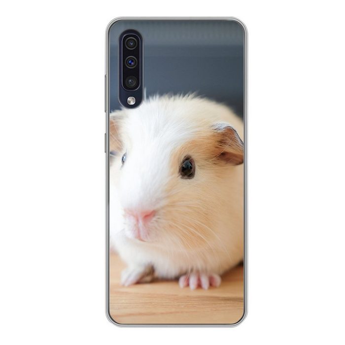 MuchoWow Handyhülle Niedliches Baby-Meerschweinchen Handyhülle Samsung Galaxy A50 Smartphone-Bumper Print Handy