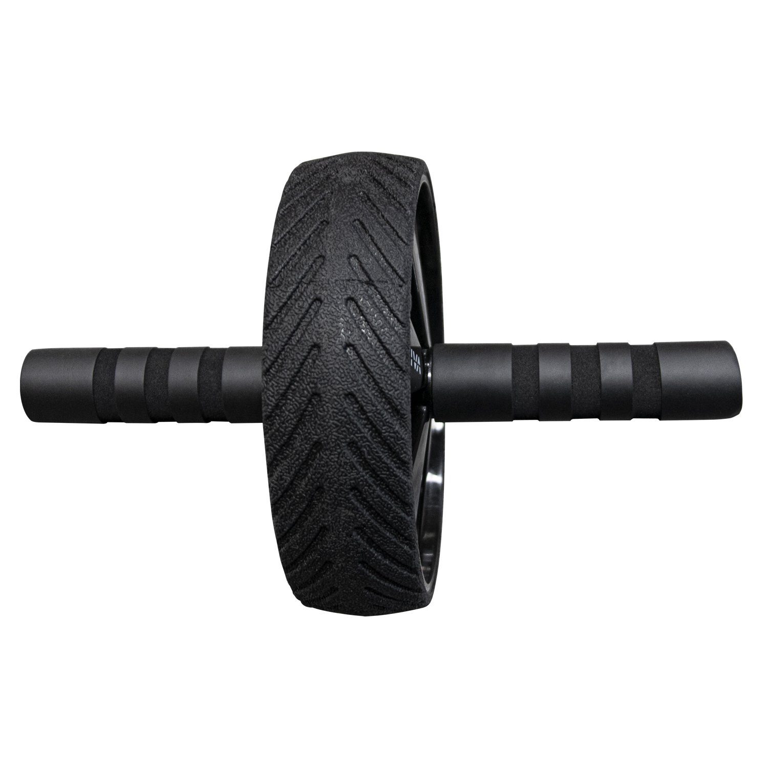 AsVIVA Bauchtrainer Bauchroller AsVIVA AW1 Ab Wheel Bauchtrainer, 2x gepolsterte Handgriffe, Rad aus thermoplastischem Gummi