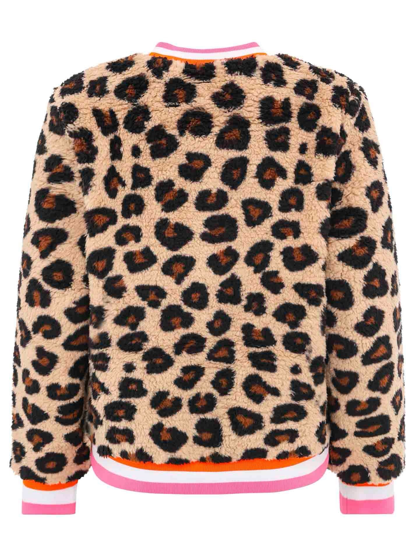 Zwillingsherz Bomberjacke Zwillingsherz Bomberjacke Teddy "Wild Mind Leo" L günstig online kaufen
