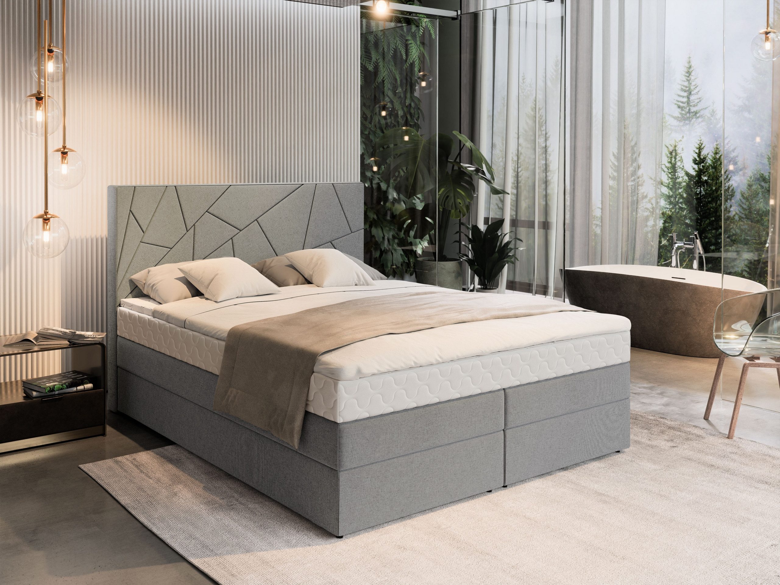 Masseno Boxbett TRANI 140x200 cm mit günstig online kaufen