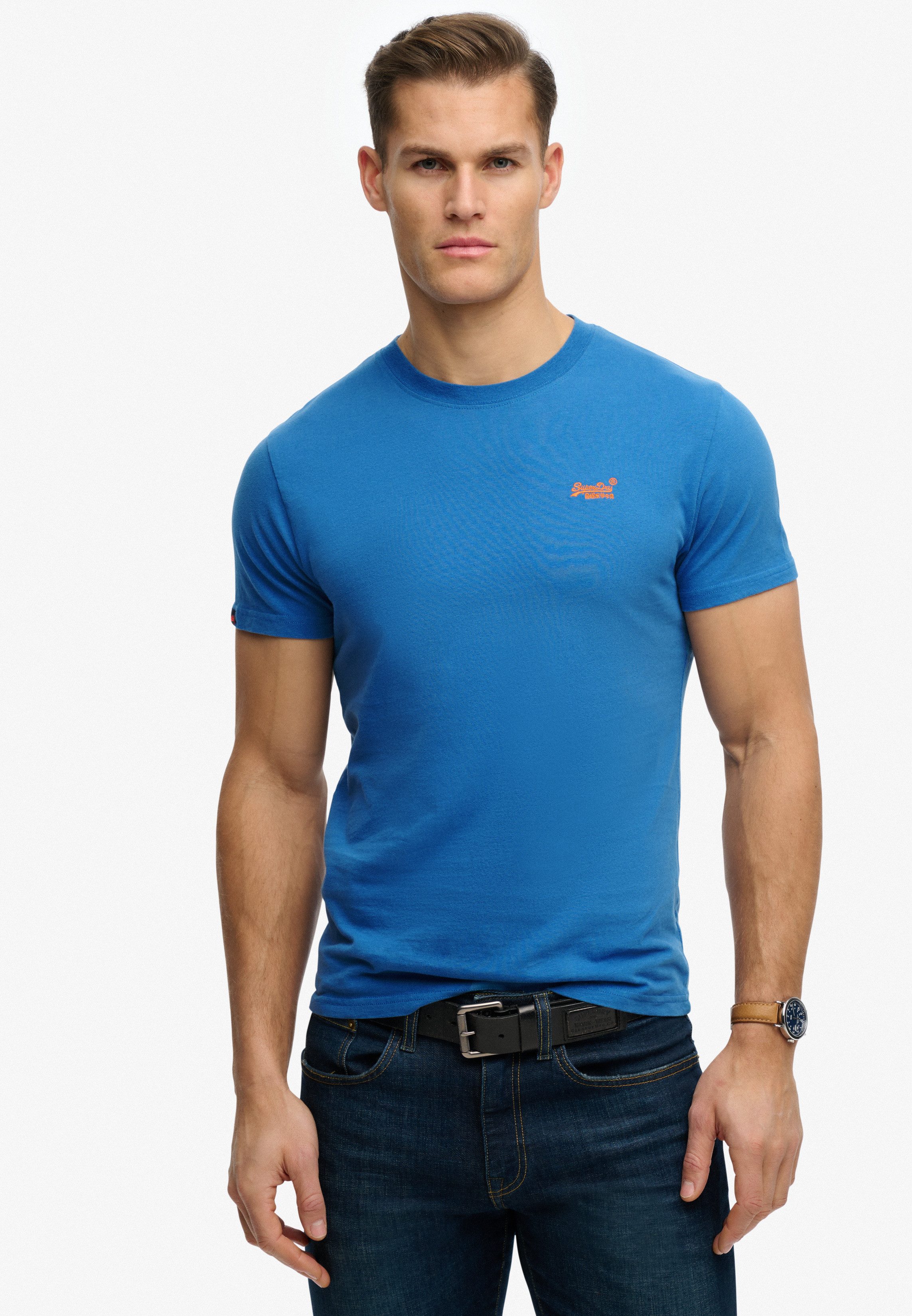 Superdry Rundhalsshirt ESSENTIAL LOGO EMB TEE günstig online kaufen