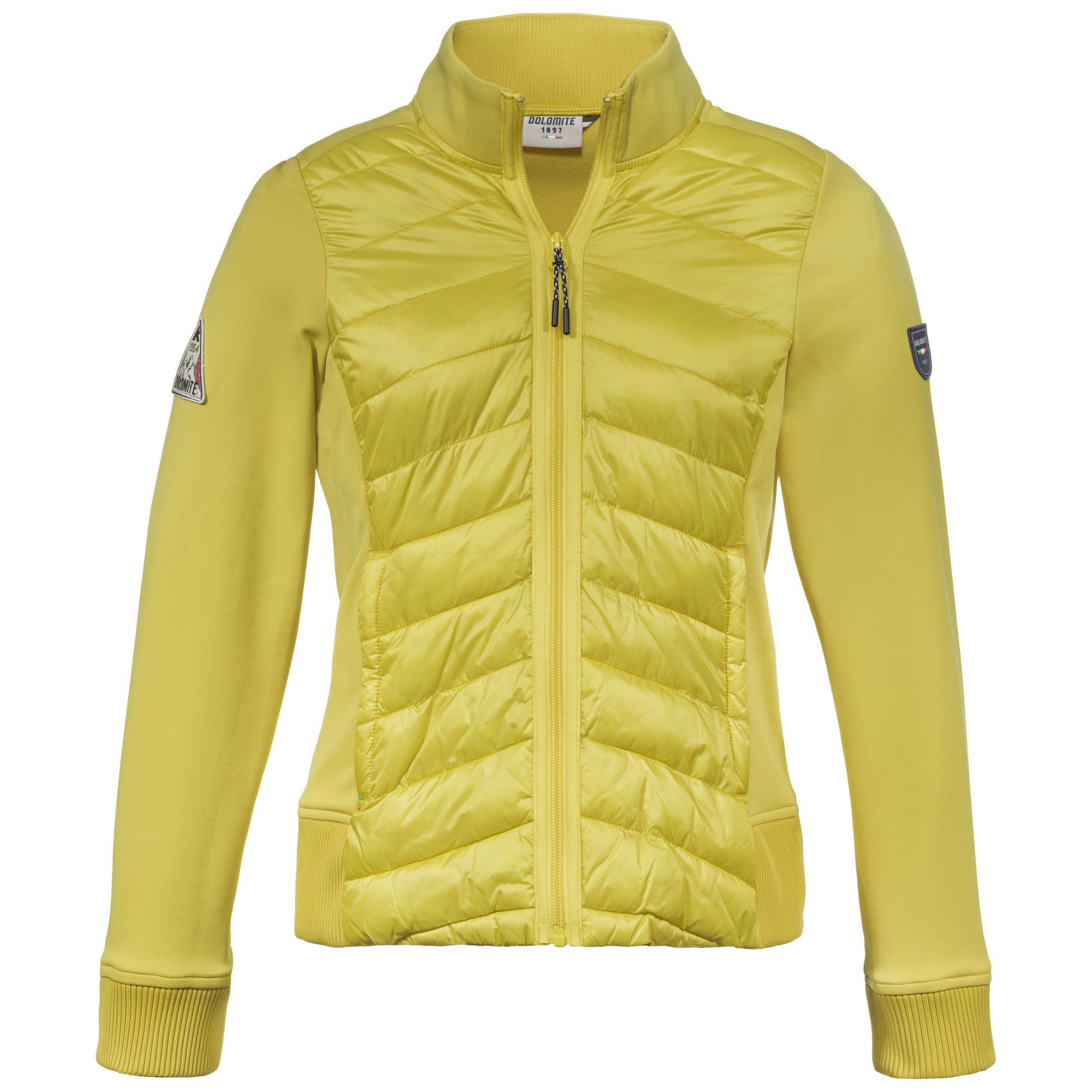 Dolomite Anorak Dolomite W Latemar Hybrid Jacket Damen Anorak Karson Yellow