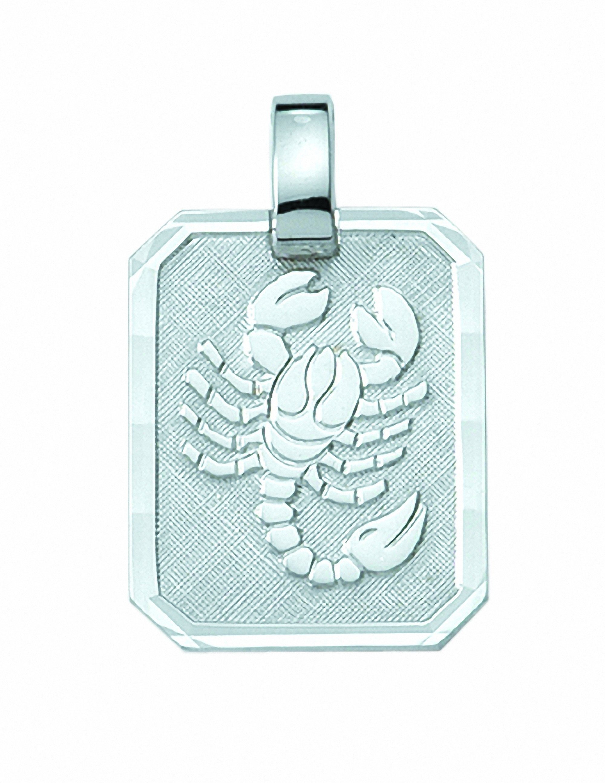 Halskette Anhänger Adelia´s Silber 925 - mit mit Anhänger Skorpion, Sternzeichen Schmuckset Set Kette