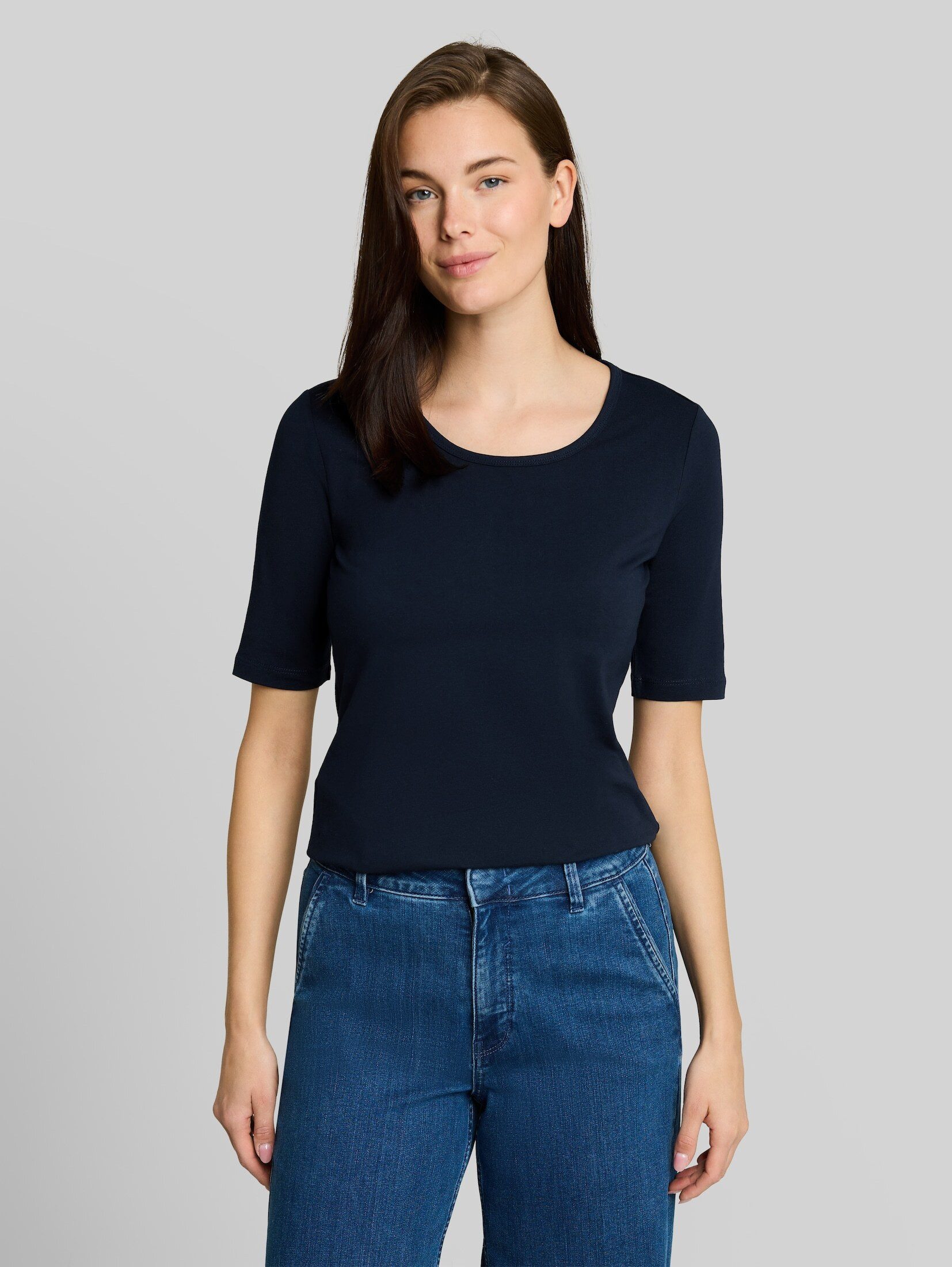 TOM TAILOR T-Shirt T-Shirt (im Einserpack) Basic T-Shirt mit Rundhalsausschnitt