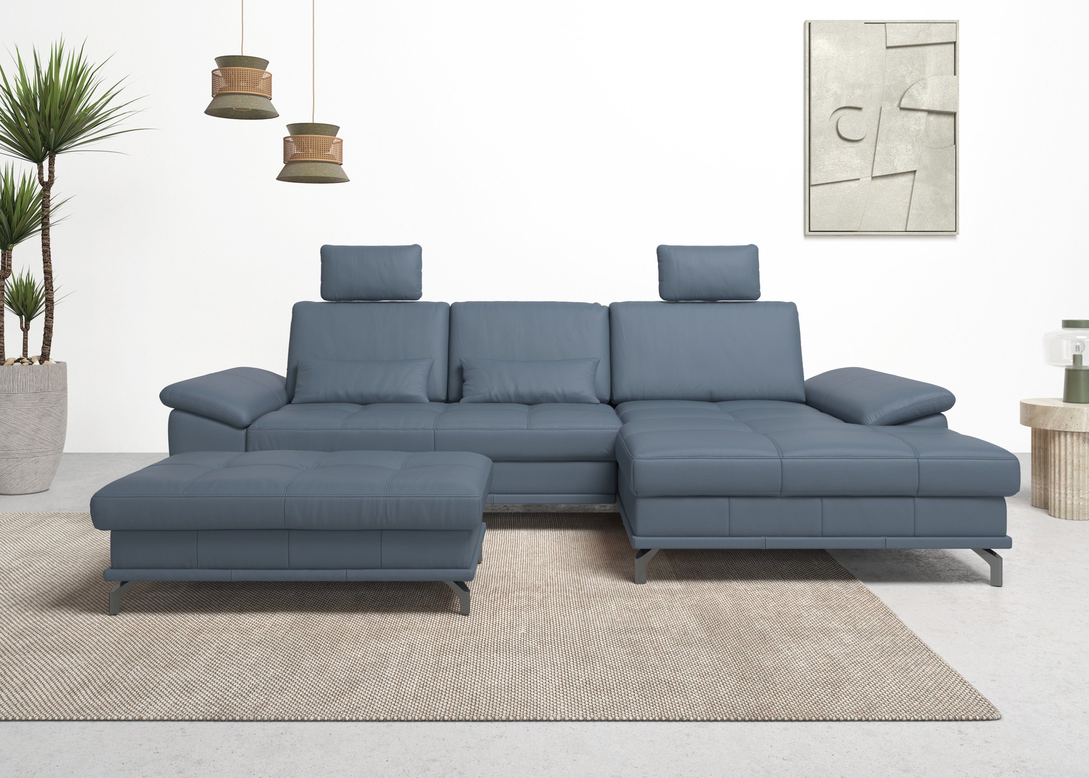 Places of Style Ecksofa Costello L-Form, günstig online kaufen