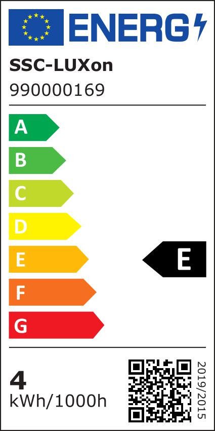 Energieeffizienzklasse: 