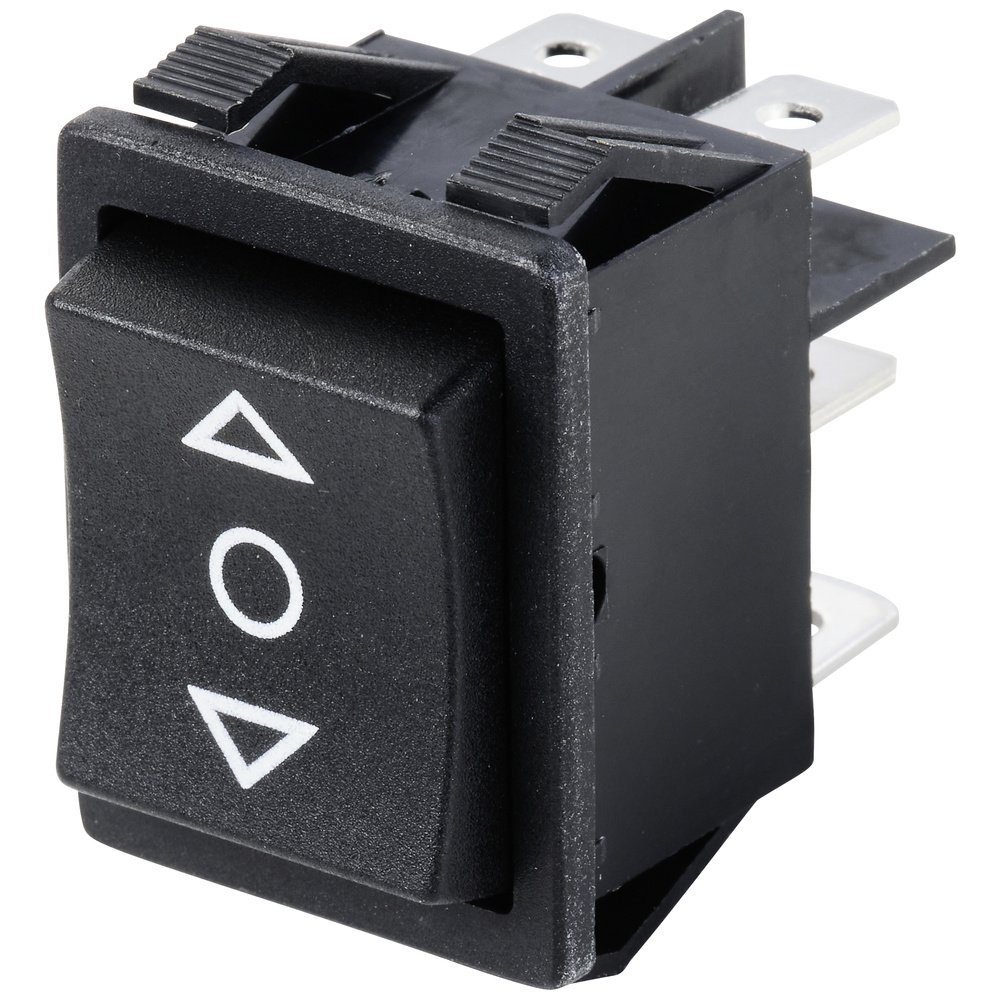 TRU COMPONENTS Schalter TRU COMPONENTS TC-9957468 Wippschalter R5-SP3072 250 V/AC 16 A 2 x (Ei (R5-SP3072)