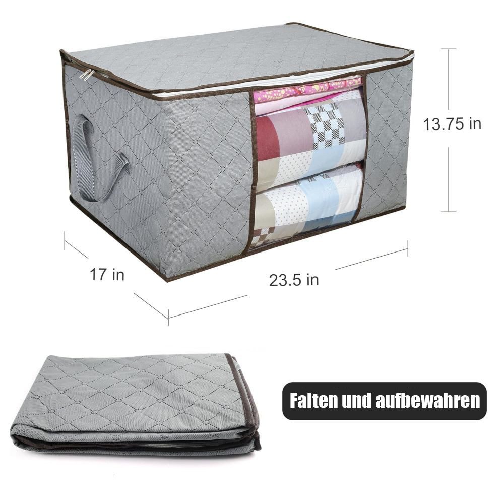 PRIISF Faltbox Große Aufbewahrungstasche Unterbettkommode Aufbewahrungsbox günstig online kaufen