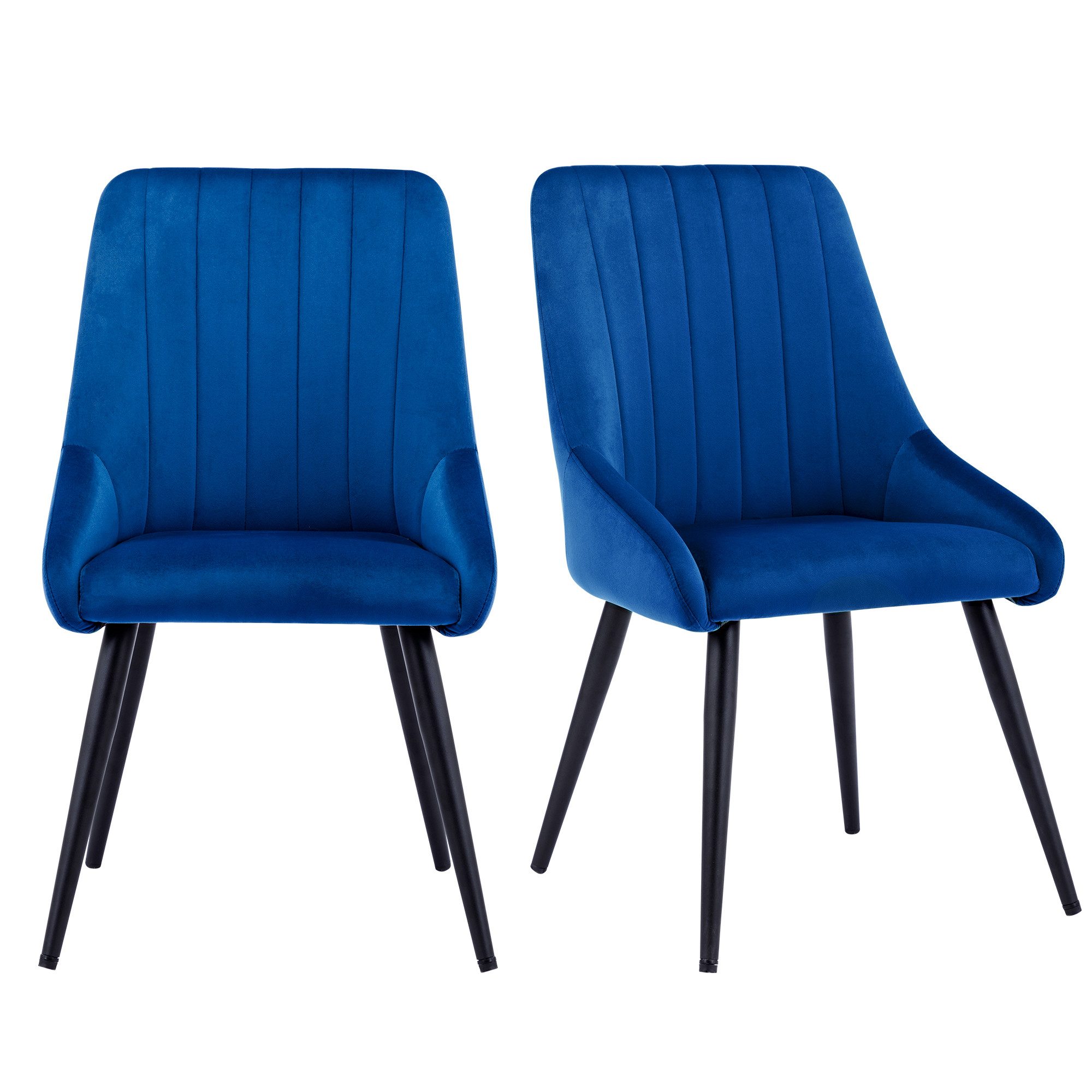 Duhome Esszimmerstuhl (8066C), 2er Set Esszimmerstuhl Polsterstuhl Stoff Sa günstig online kaufen