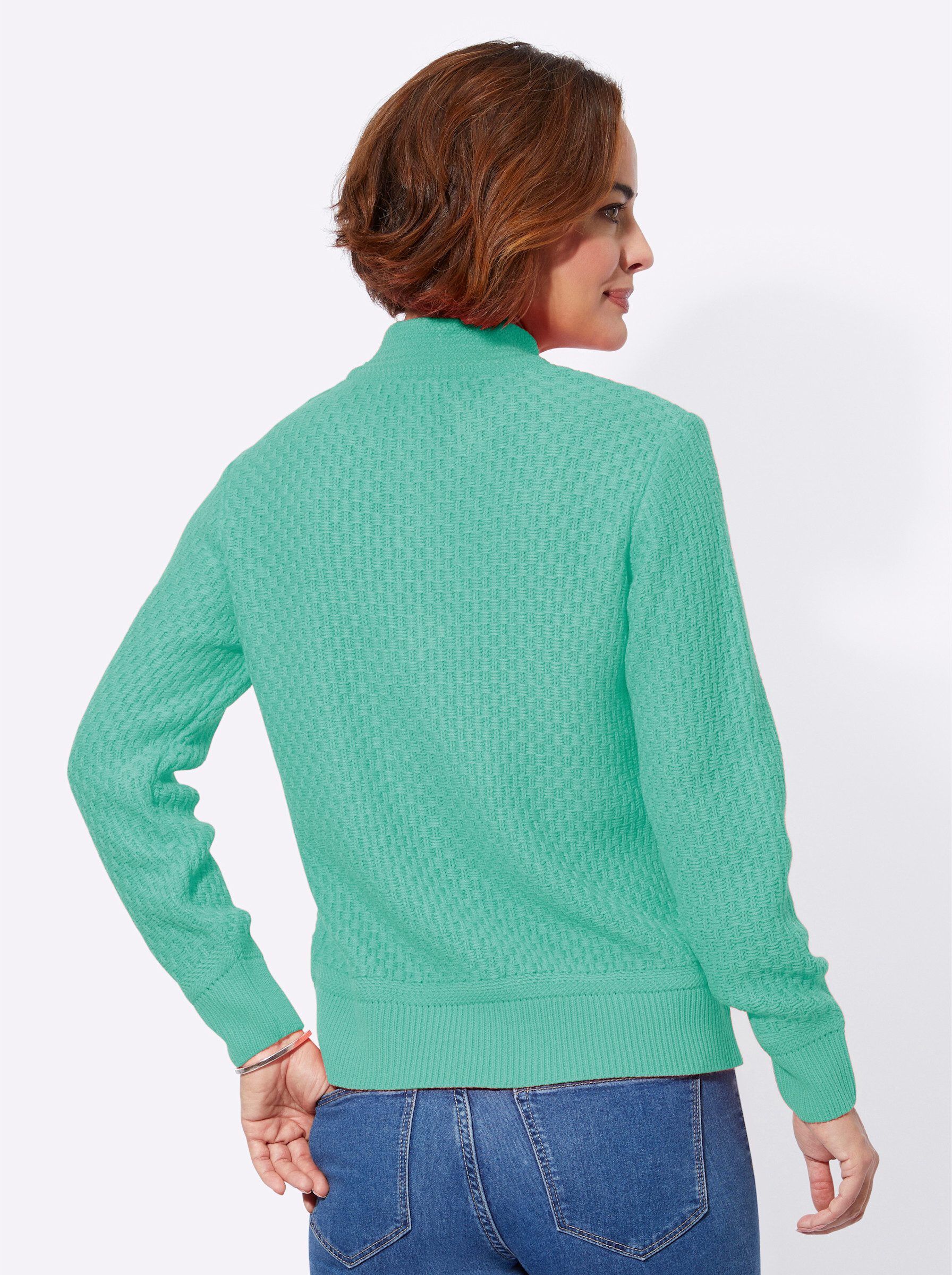 Classic Basics Stehkragenpullover "Pullover" günstig online kaufen