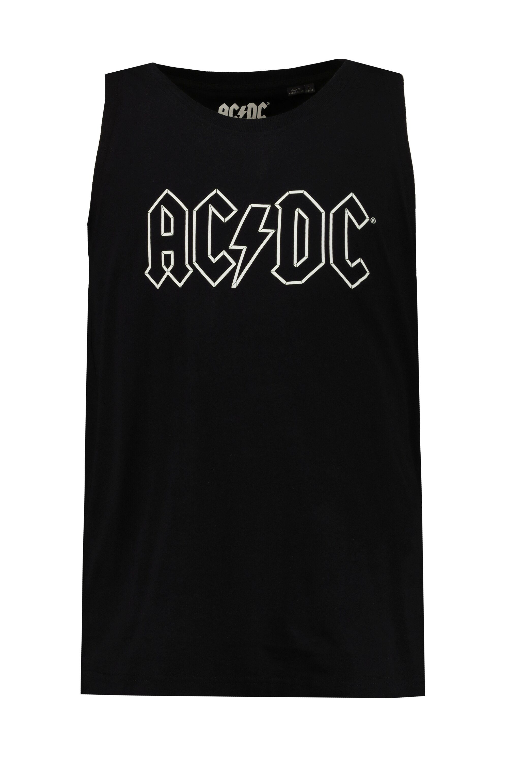 JP1880 T-Shirt Tank Top AC/DC ärmellos günstig online kaufen