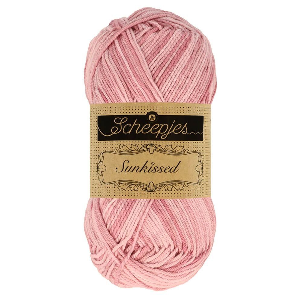 Scheepjes Sunkissed reines Baumwollgarn zum stricken oder häkeln Häkelwolle, 170,00 m (50g Häkelgarn mit dezentem Farbverlauf, Strickgarn, Handstrickgarn), Farbverlaufsgarn