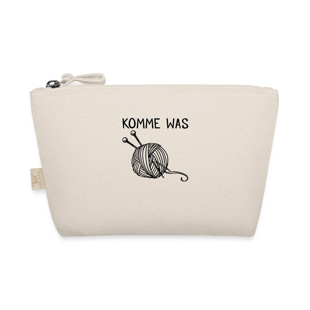 Kosmetiktasche Komme Was Wolle Lustiger Spruch Täschchen