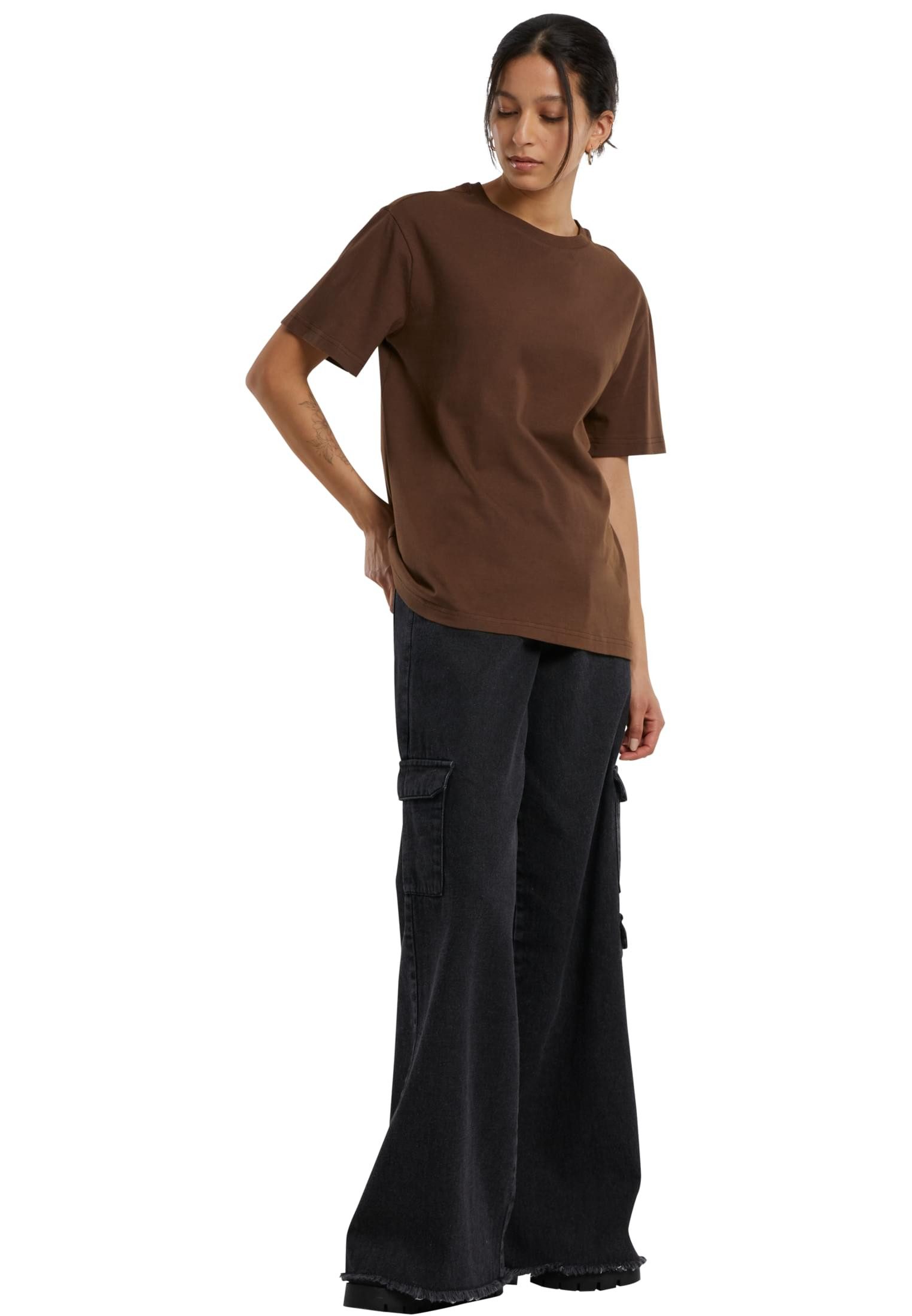 urbandreamz T-Shirt Damen Kurzarm T-Shirt Rundhals günstig online kaufen