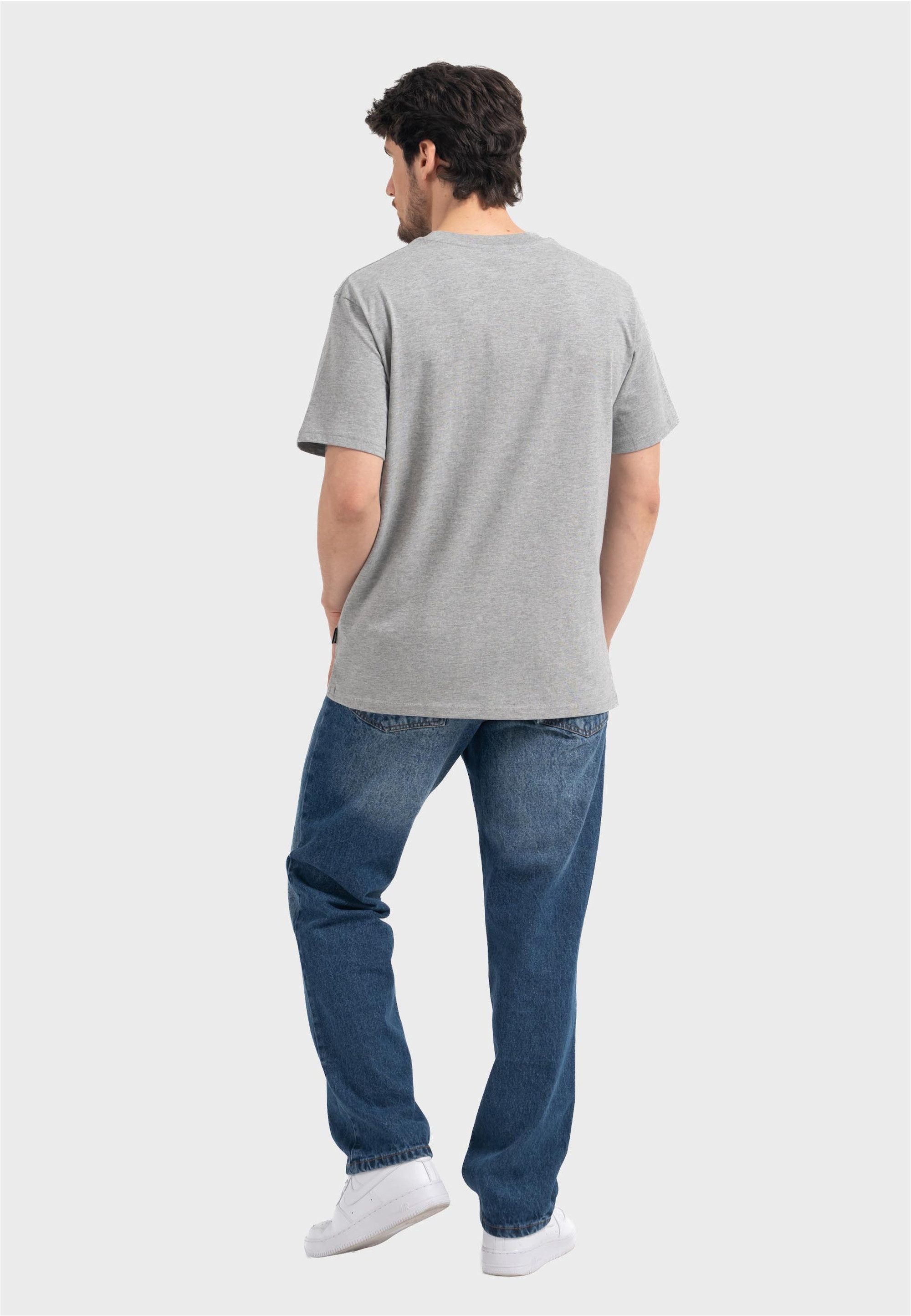 Oldskull T-Shirt Basic Osk (1-tlg) mit klassischem Rundhalsausschnitt