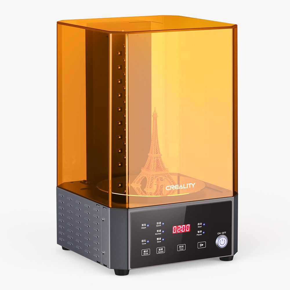 Creality 3D-Drucker Creality UW-01, Effiziente Reinigung, 3D-Modelle/Kleinteile, robust, Metall/Kunststoff