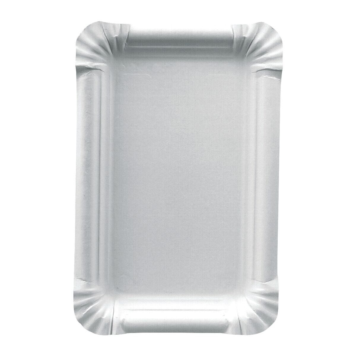 PAPSTAR Pappteller pure, (25 St), 13x20 cm, kompostierbar