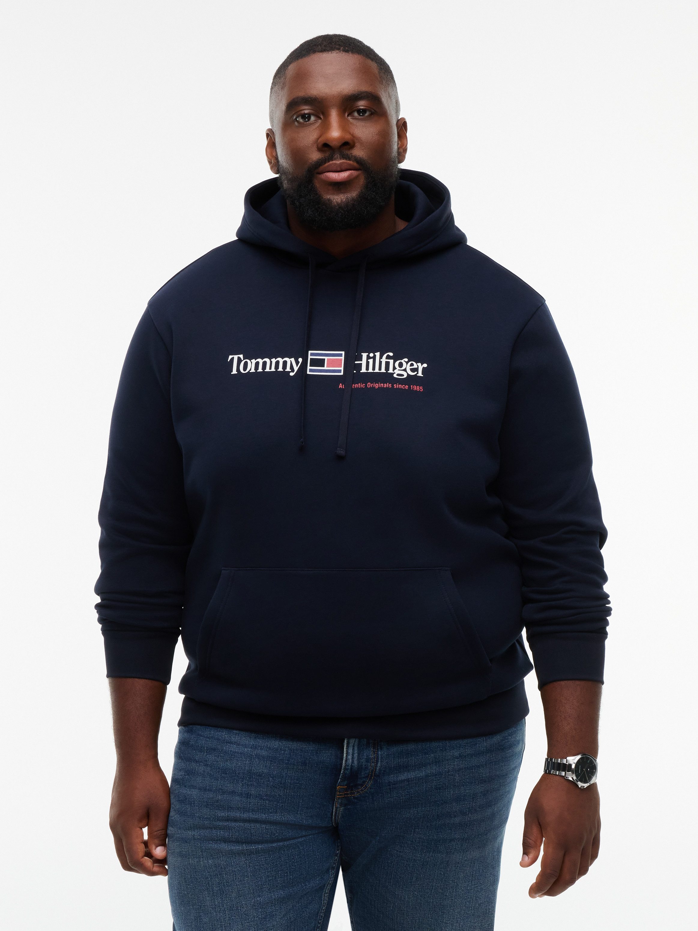 Tommy Hilfiger Big & Tall Hoodie BT-RWB GRAPHIC FLEECE Große Größen