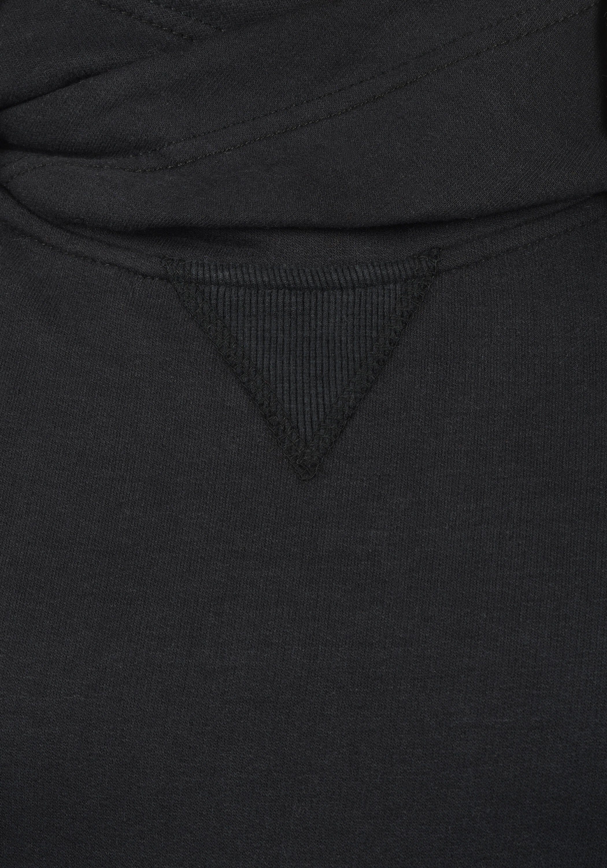 Blend Kapuzenpullover BHSales Kapuzensweatshirt mit Cross-Over Kragen